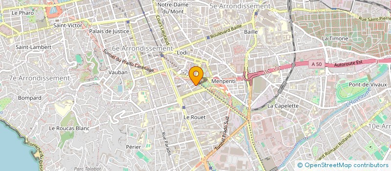 localisation de l'entreprise MK BAT à MARSEILLE