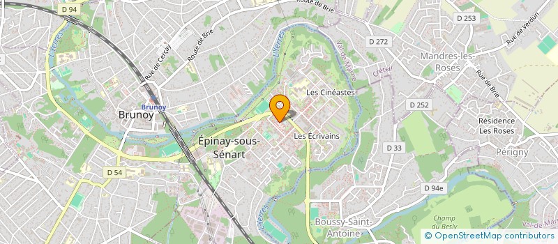 localisation de l'entreprise MK BAT à EPINAY-SOUS-SENART