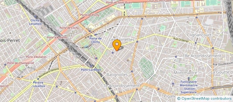 localisation de l'entreprise MK BTP  PARIS