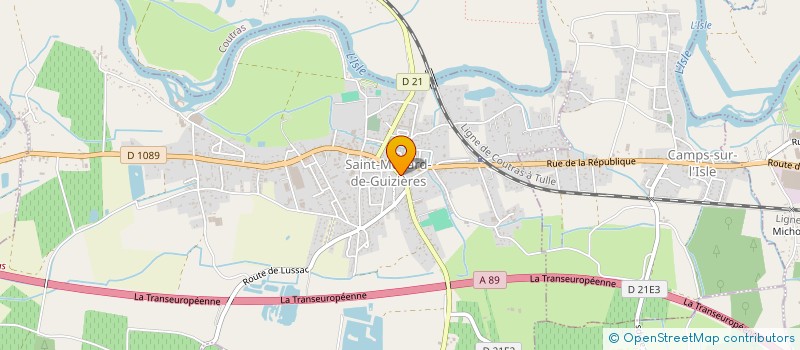 localisation de l'entreprise MK CADENA CHATEAU  SAINT-MEDARD-DE-GUIZIERES