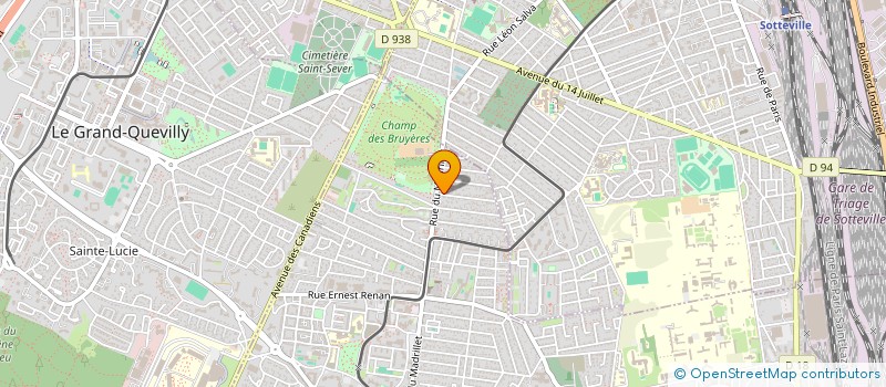 localisation de l'entreprise MK CARRELAGE  SAINT-ETIENNE-DU-ROUVRAY