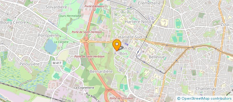 localisation de l'entreprise MK CARRELEUR à SAINT-HERBLAIN