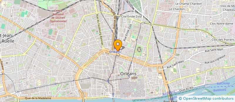 localisation de l'entreprise MK COACHING & NUTRITION à ORLEANS