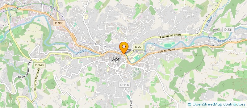 localisation de l'entreprise MK COM à APT