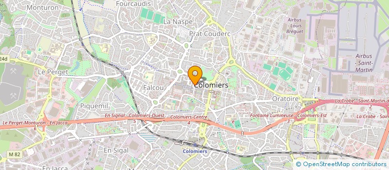 localisation de l'entreprise MK.CONSTRUCTIONS à COLOMIERS