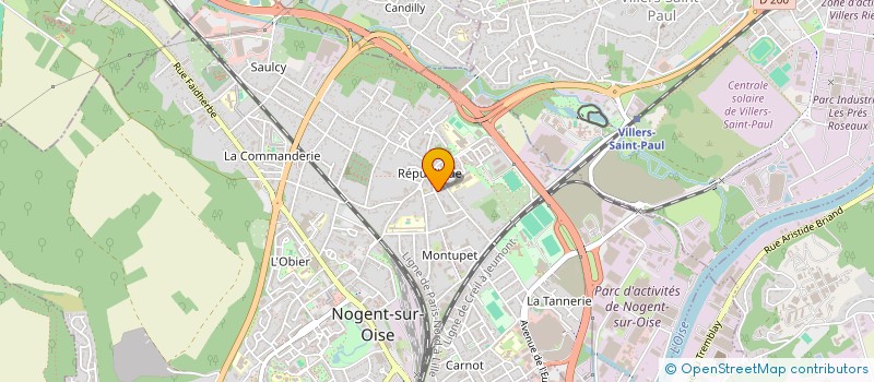 localisation de l'entreprise MK CONSULTING à NOGENT-SUR-OISE