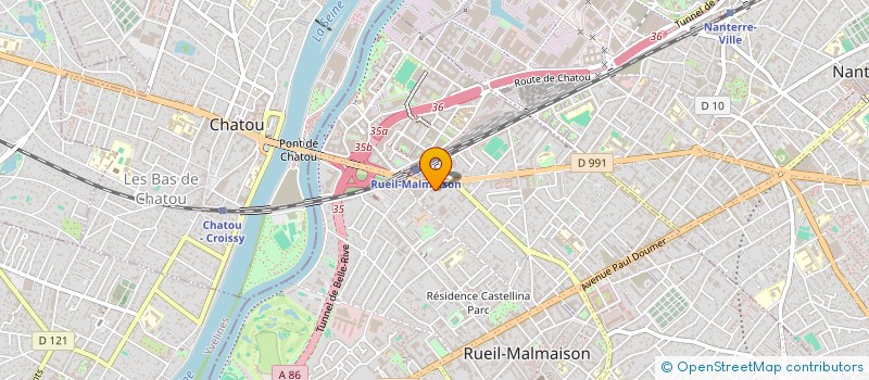 localisation de l'entreprise MK CONSULTING à COURBEVOIE