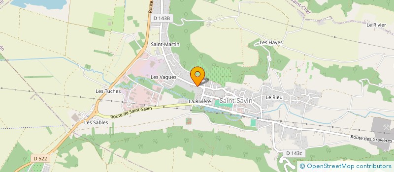 localisation de l'entreprise MK DEBARRAS  SAINT-SAVIN