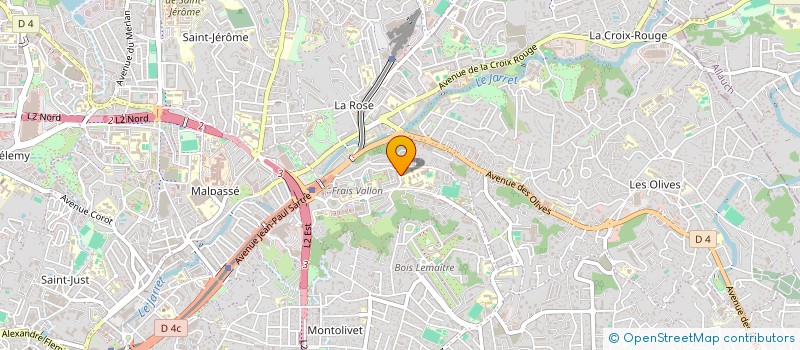 localisation de l'entreprise MK DELIVERY à MARSEILLE