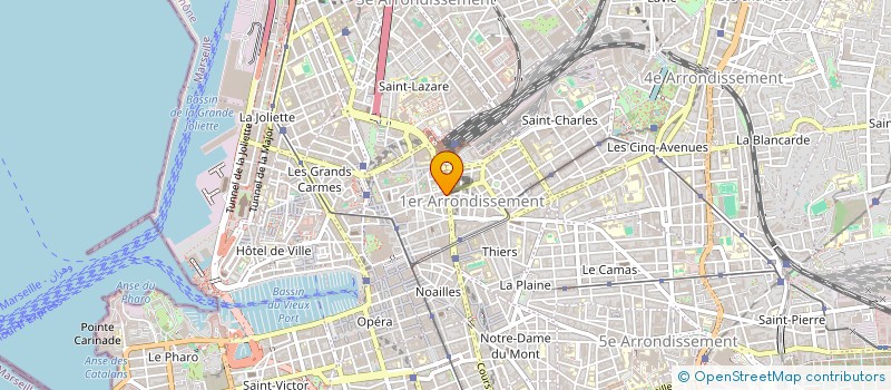 localisation de l'entreprise MK DRIVER à MARSEILLE