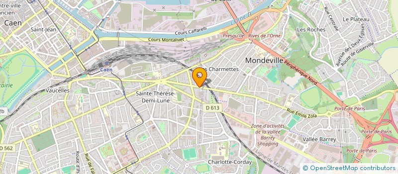 localisation de l'entreprise MK DRIVER à CAEN