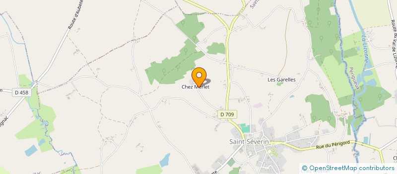 localisation de l'entreprise MK ELECTRICITE  SAINT-SEVERIN