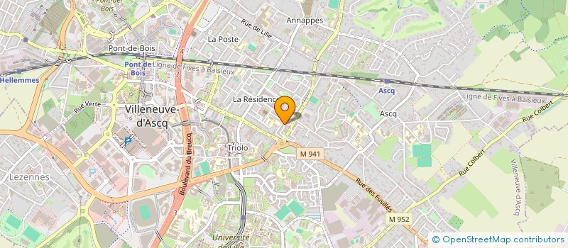 localisation de l'entreprise MK ENERGIE  VILLENEUVE-D'ASCQ