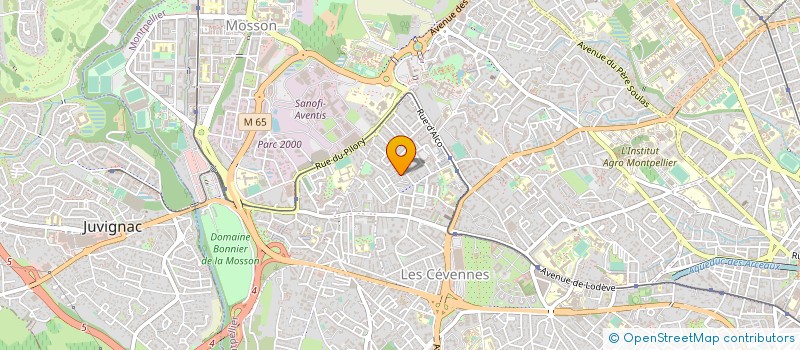 localisation de l'entreprise MK ETANCHEITE  MONTPELLIER