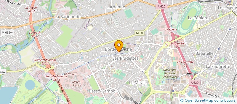 localisation de l'entreprise MK ETANCHEITE à TOULOUSE