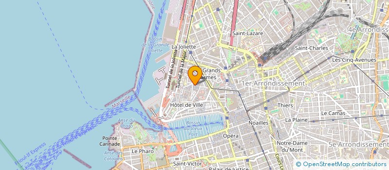 localisation de l'entreprise MK ETANCHEITE à MARSEILLE