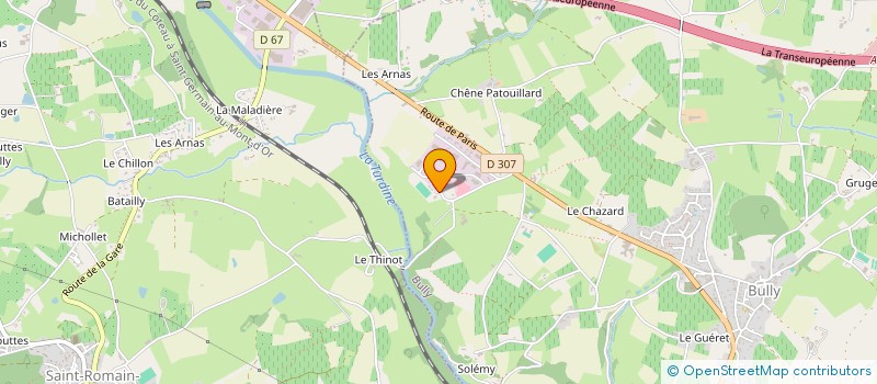 localisation de l'entreprise MK EVASION  BULLY