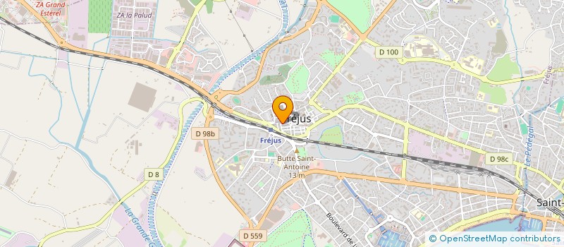 localisation de l'entreprise MK EVENTS à FREJUS
