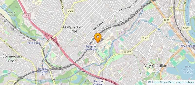 localisation de l'entreprise MK EXOTIQUE à SAVIGNY-SUR-ORGE