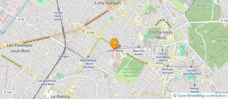 localisation de l'entreprise MK FIBRE  LIVRY-GARGAN