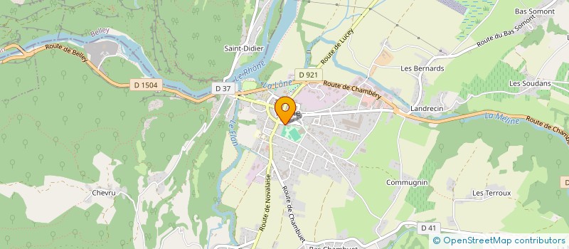 localisation de l'entreprise MK FIBRESAT  YENNE