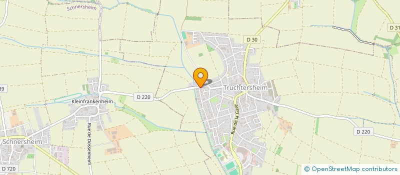 localisation de l'entreprise MK FINANCE  ENTZHEIM