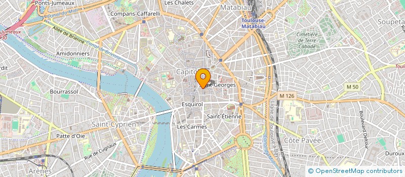 localisation de l'entreprise MK FOOD à TOULOUSE