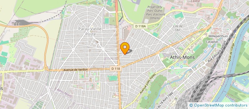 localisation de l'entreprise MK FOOD  CHOISY-LE-ROI