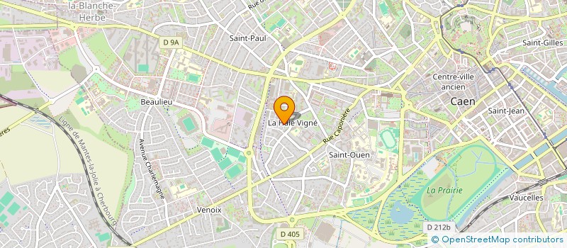 localisation de l'entreprise MK FOOD à CAEN