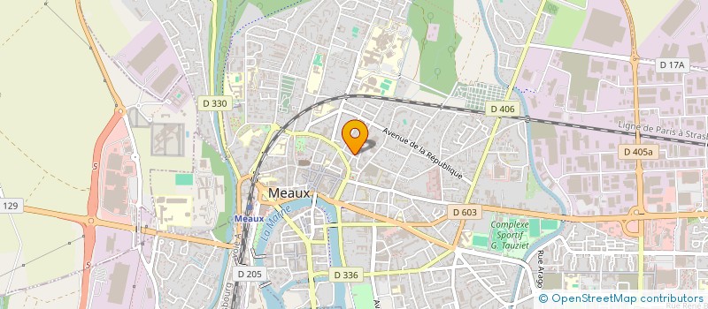 localisation de l'entreprise MK FRANCE à MEAUX
