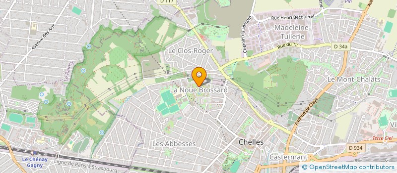 localisation de l'entreprise MK GEEK à CHELLES