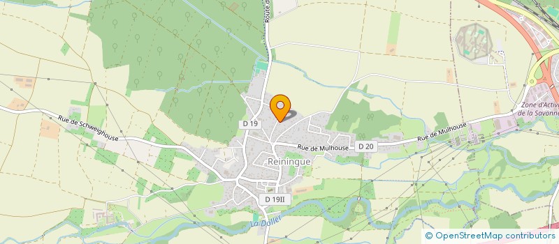 localisation de l'entreprise MK GROUP  REININGUE