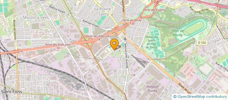 localisation de l'entreprise MK GROUP  VENISSIEUX