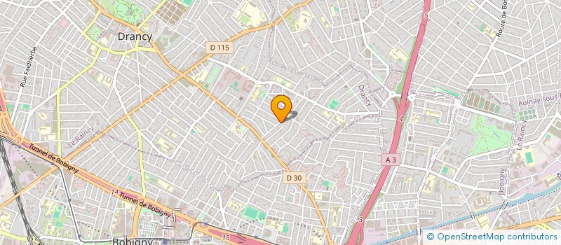localisation de l'entreprise MK HABITAT à DRANCY