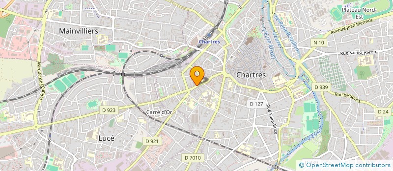 localisation de l'entreprise MK HARIA à CHARTRES
