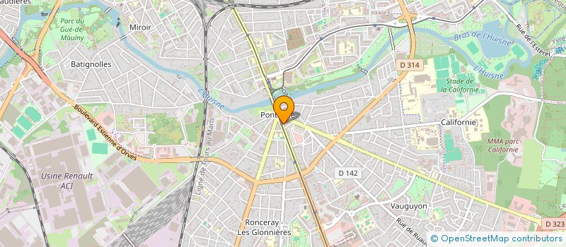 localisation de l'entreprise MK-HK  LE MANS