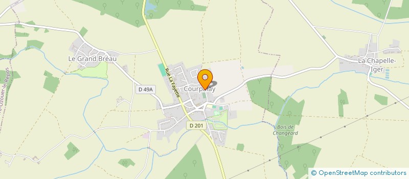 localisation de l'entreprise MK-I.D.E  COURPALAY