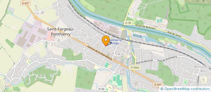 localisation de l'entreprise MK IMMO 91  SAINT-FARGEAU-PONTHIERRY