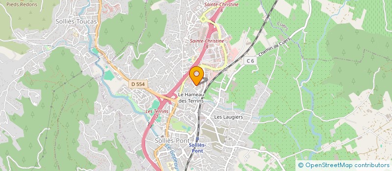 localisation de l'entreprise MK IMMO  SOLLIES-PONT