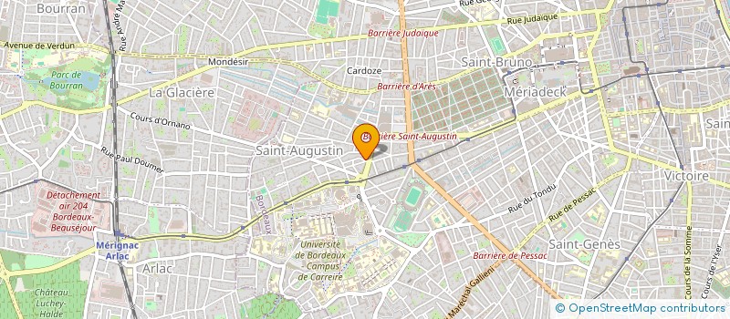 localisation de l'entreprise MK IMMO  BORDEAUX