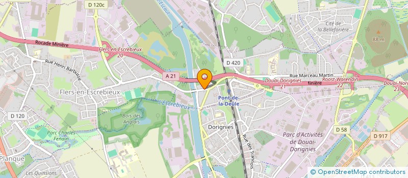 localisation de l'entreprise MK IMMO2  FLERS-EN-ESCREBIEUX