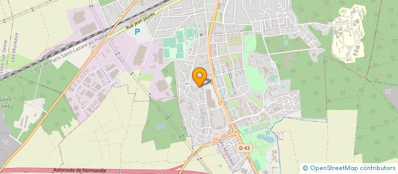 localisation de l'entreprise MK IMMOBILIER  LES MUREAUX