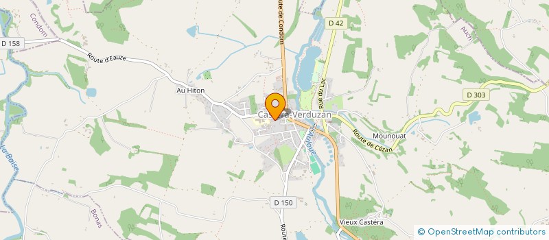 localisation de l'entreprise MK IMMOBILIERS  CASTERA-VERDUZAN