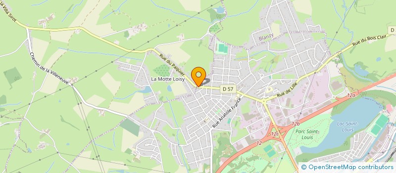 localisation de l'entreprise MK INDUSTRIE à MONTCEAU-LES-MINES