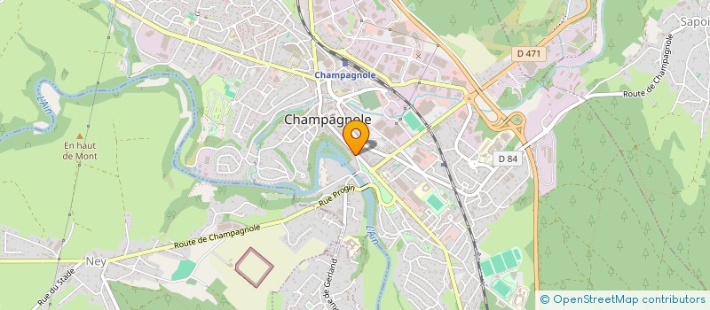 localisation de l'entreprise MK INFORMATIQUE  NEY