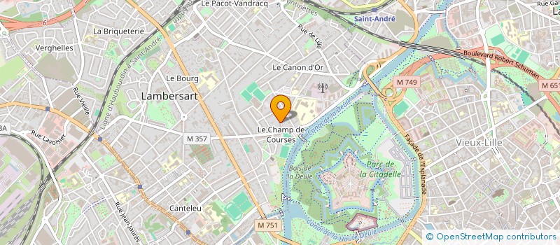 localisation de l'entreprise MK INVEST à LAMBERSART