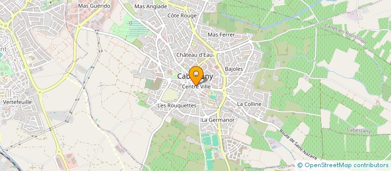 localisation de l'entreprise MK LOCATION  CABESTANY