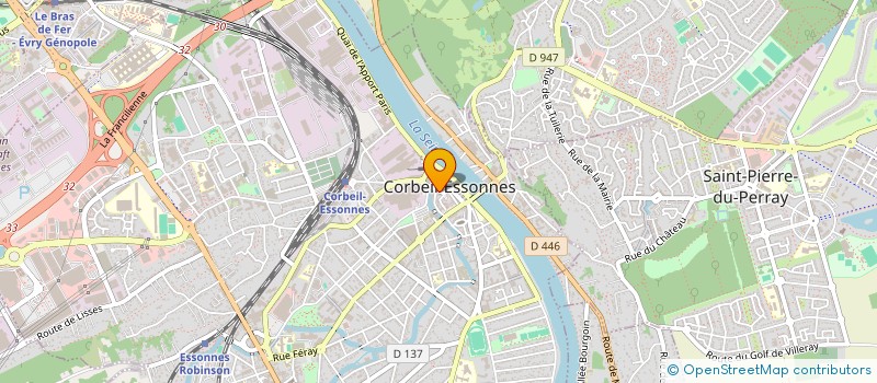 localisation de l'entreprise MK MARKET à CORBEIL-ESSONNES