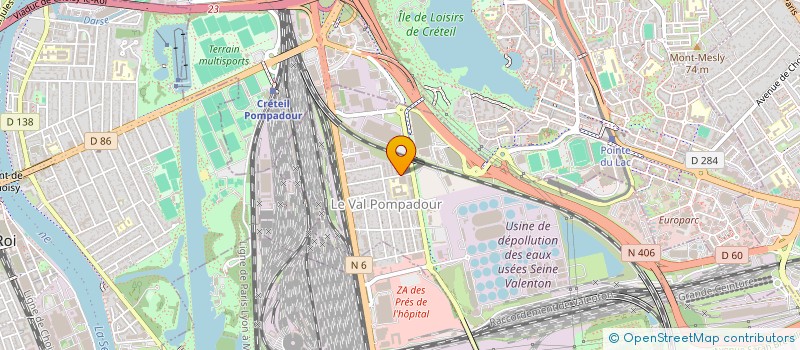 localisation de l'entreprise MK MARKET à VALENTON