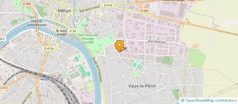 localisation de l'entreprise MK MARKET à VAUX-LE-PENIL